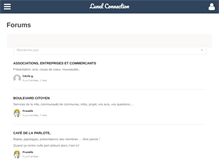 Tablet Screenshot of forum.lunel.org
